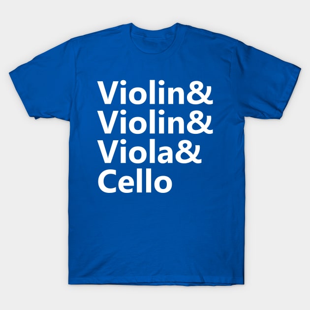 String Quartet & T-Shirt by Dawn Anthes